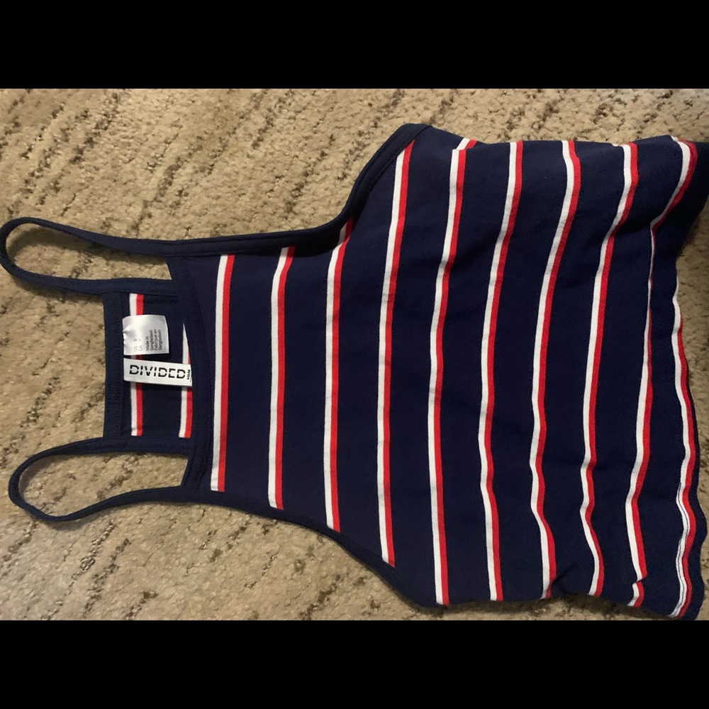 striped tank top